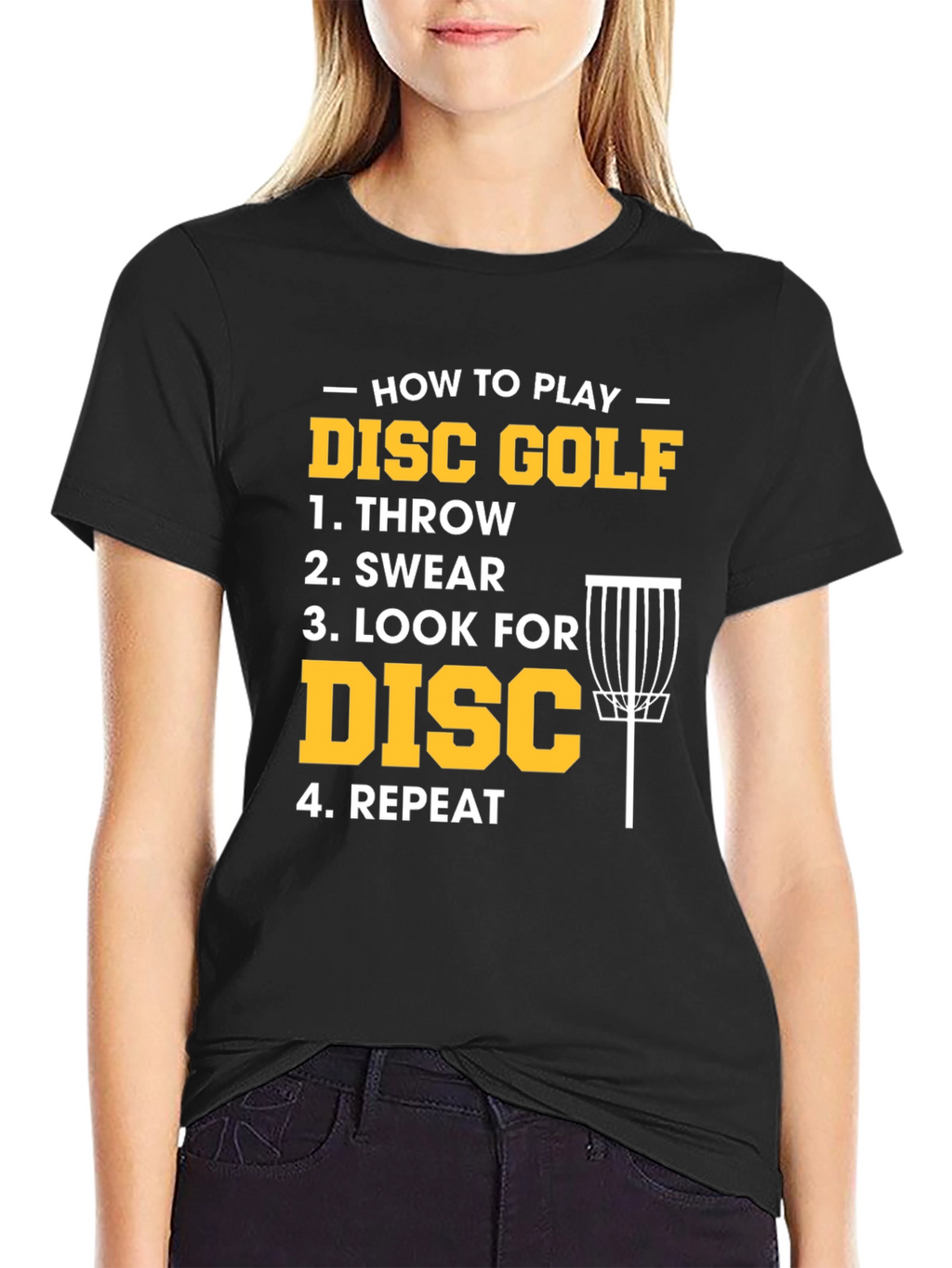 Disc Golf T-Shirt: How to Play Funny Tee