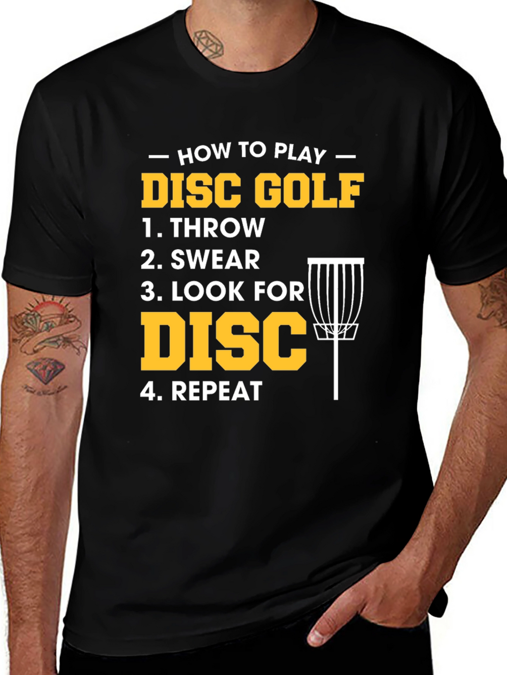 Disc Golf T-Shirt: How to Play Funny Tee