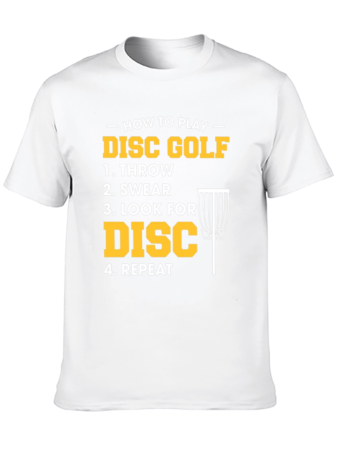 Disc Golf T-Shirt: How to Play Funny Tee