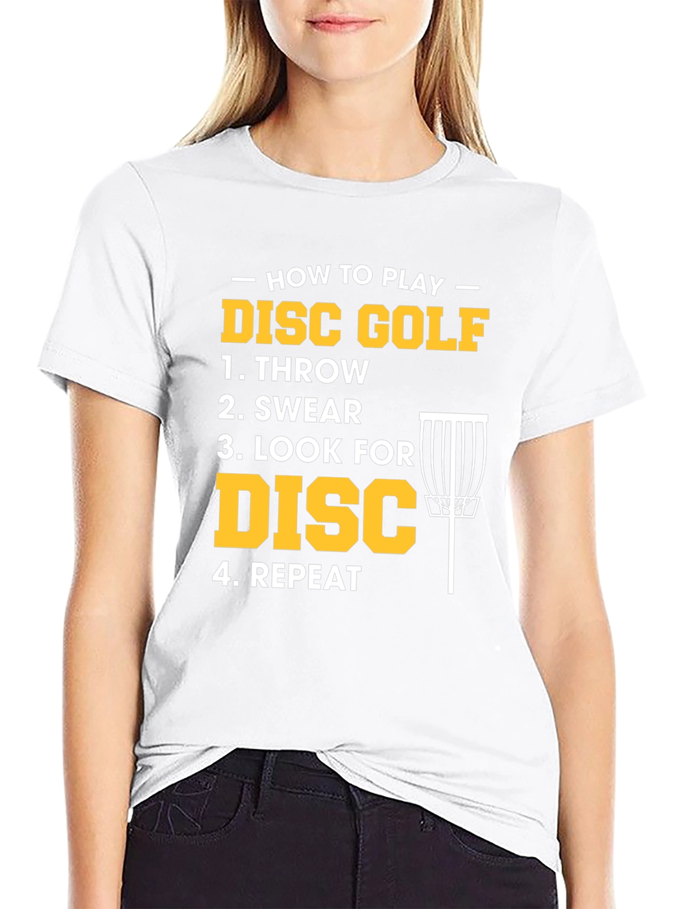 Disc Golf T-Shirt: How to Play Funny Tee