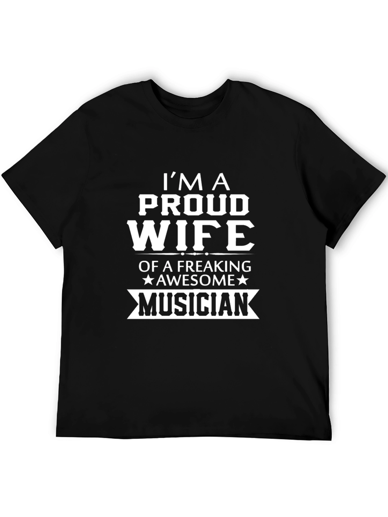 Proud Wife Musician Graphic Tee