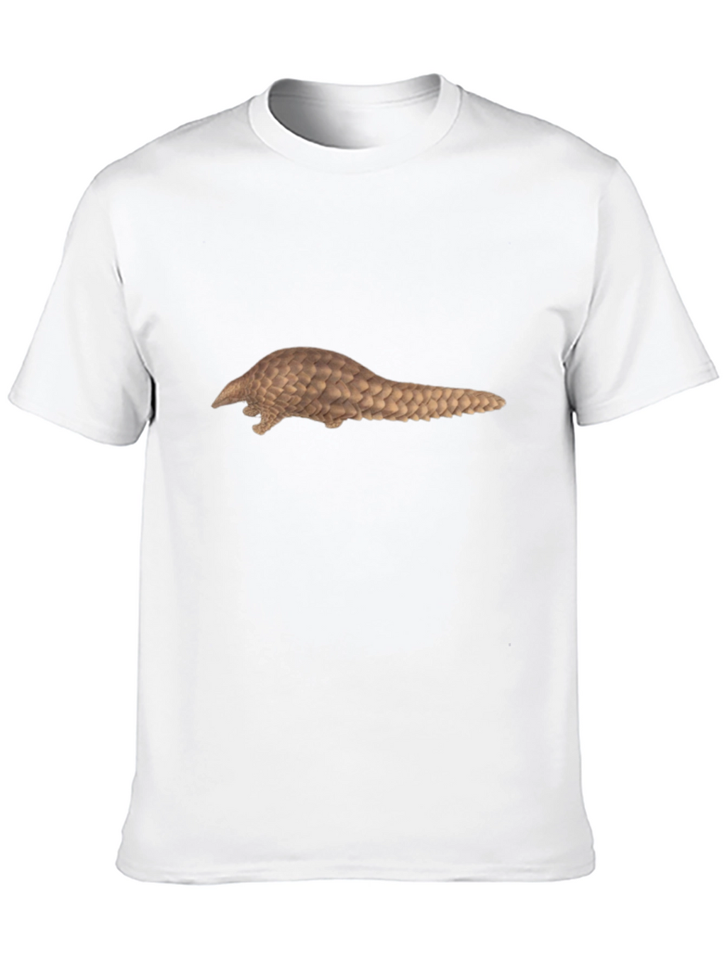 Cool Pangolin Graphic Tee - Black Cotton Shirt