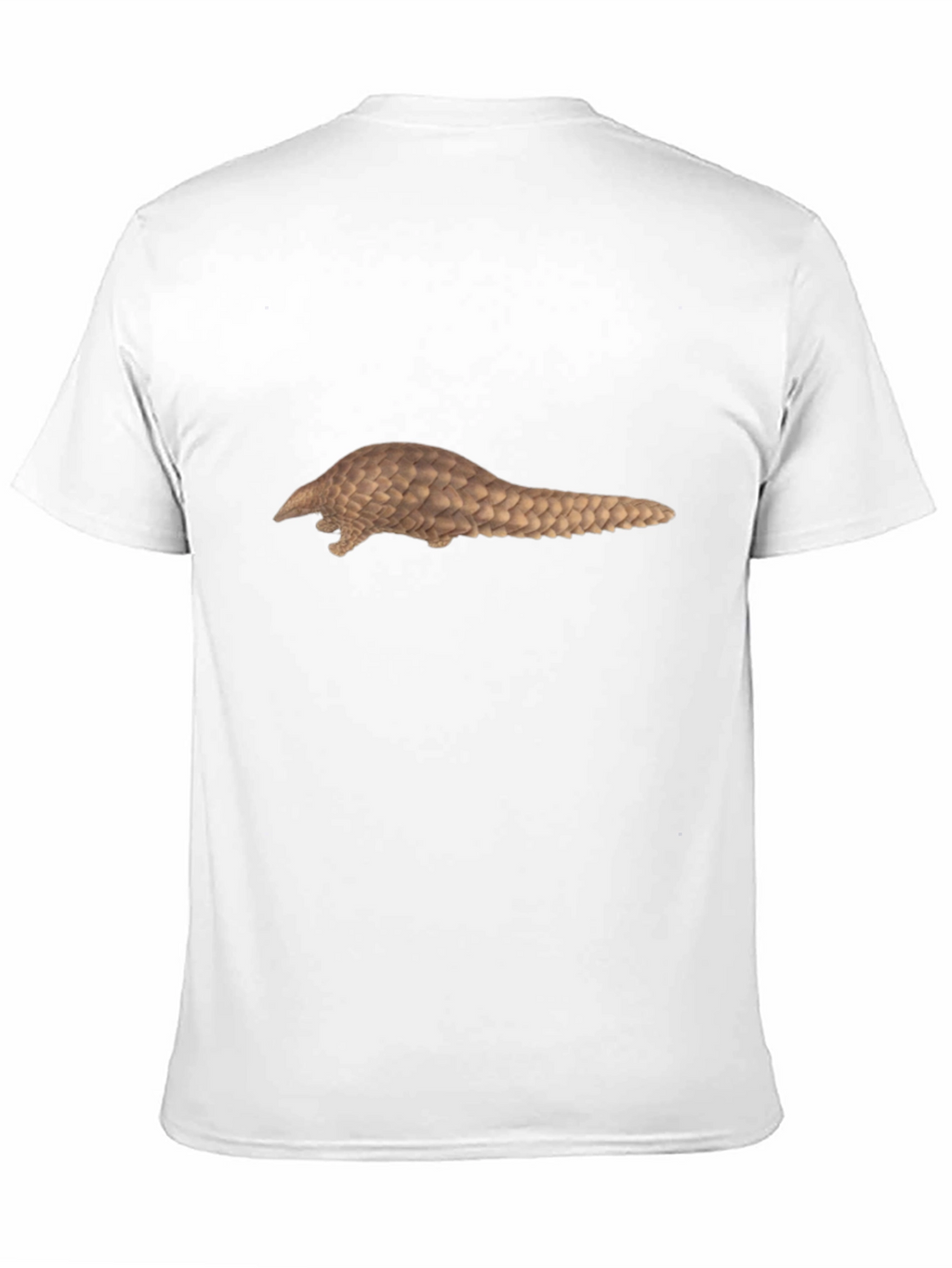 Cool Pangolin Graphic Tee - Black Cotton Shirt