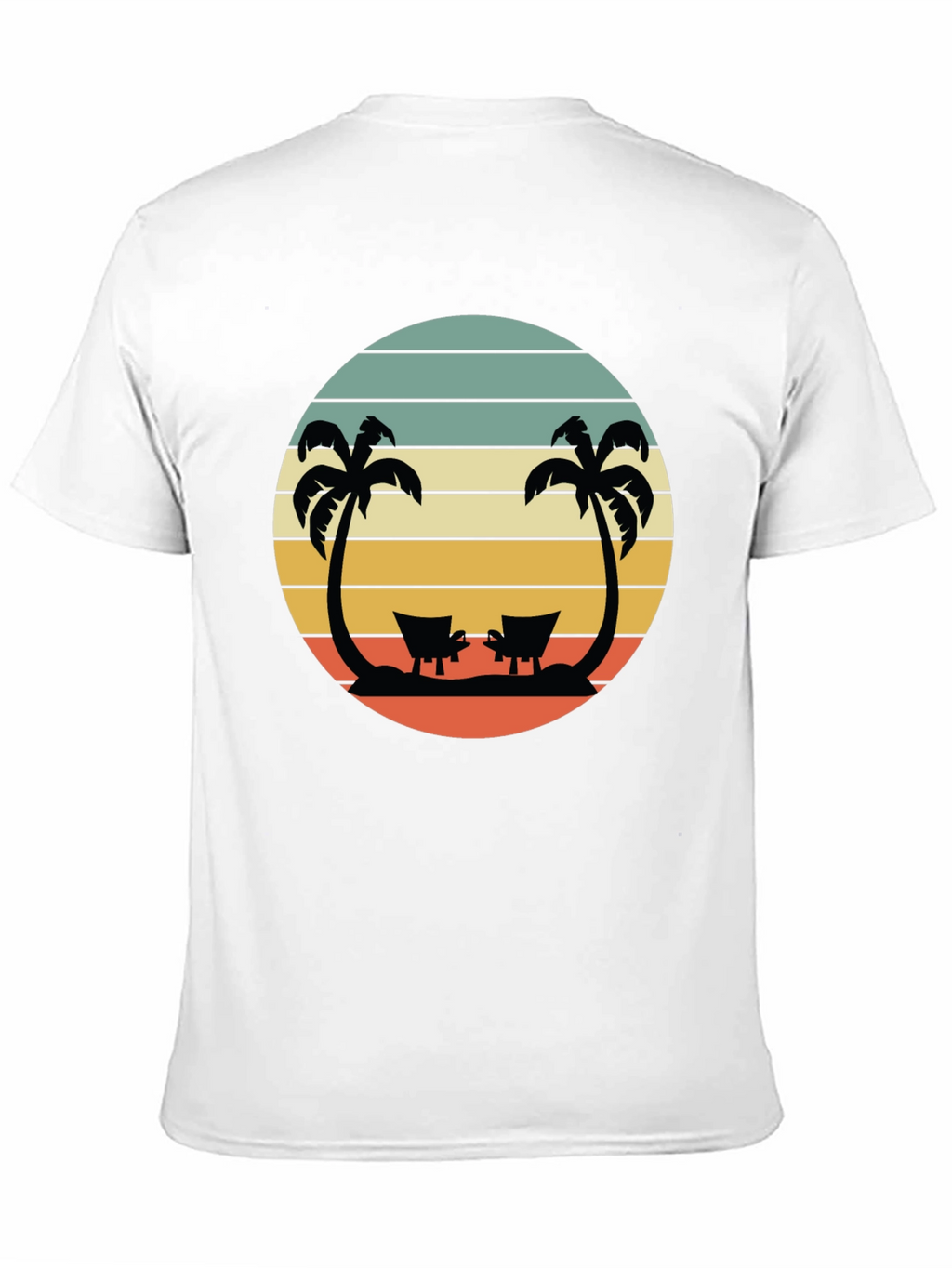 Tropical Beach Sunset T-Shirt