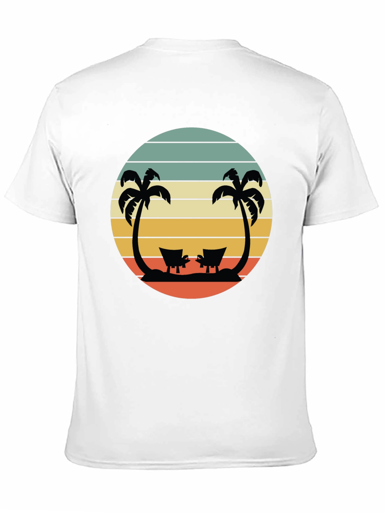 Tropical Beach Sunset T-Shirt