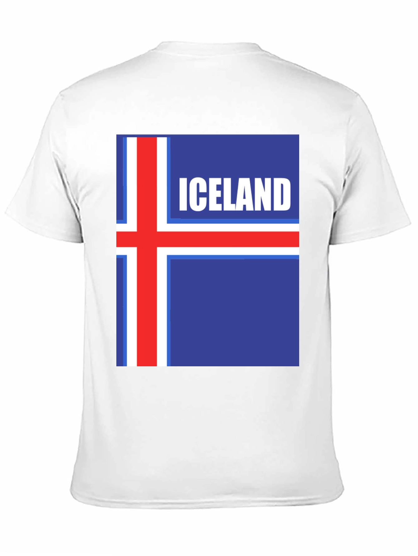 Iceland Flag T-Shirt - Black