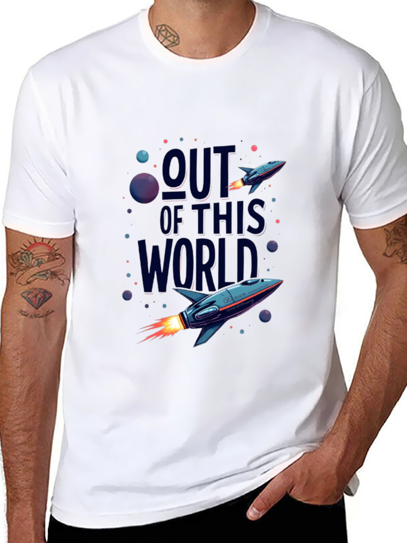 Out of This World Rocket T-Shirt