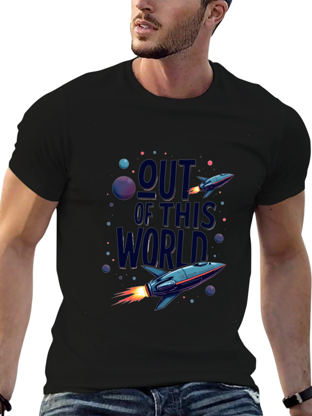 Out of This World Rocket T-Shirt