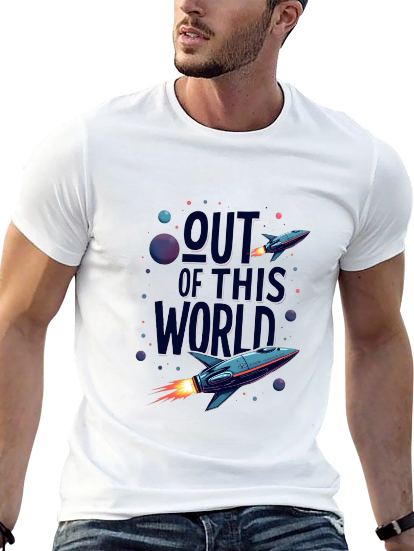 Out of This World Rocket T-Shirt