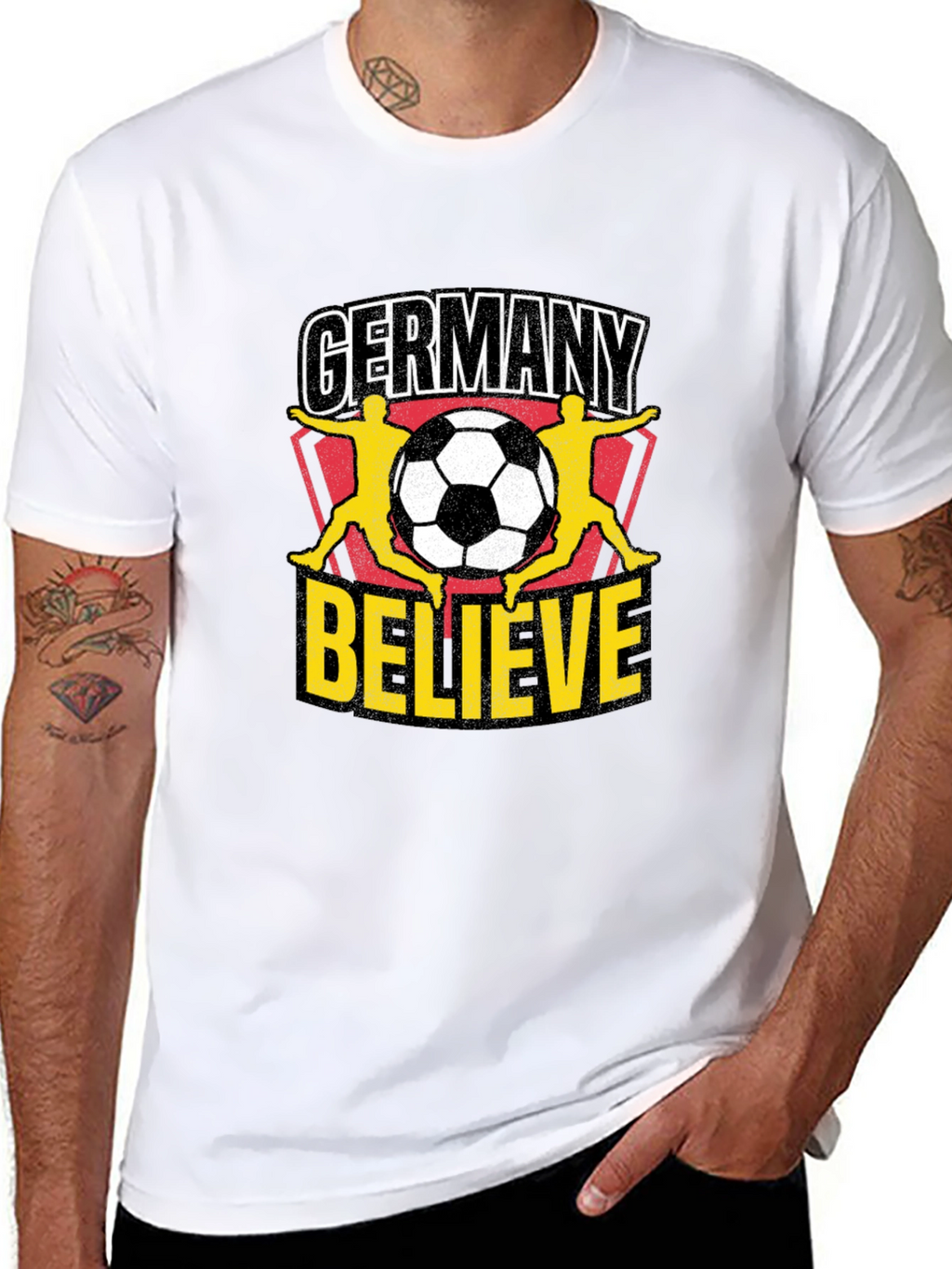 Germany Soccer Believe Graphic T-Shirt