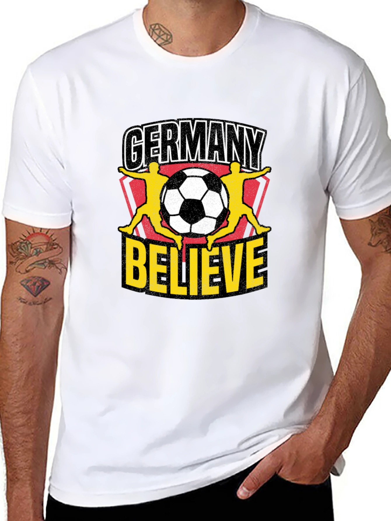 Germany Soccer Believe Graphic T-Shirt