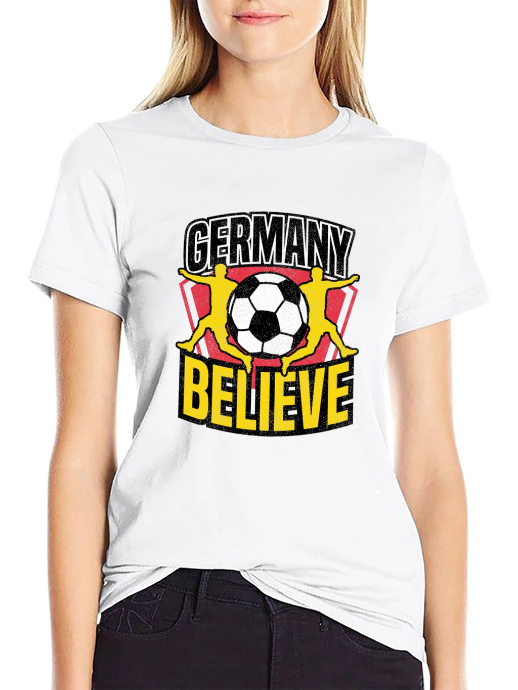 Germany Soccer Believe Graphic T-Shirt