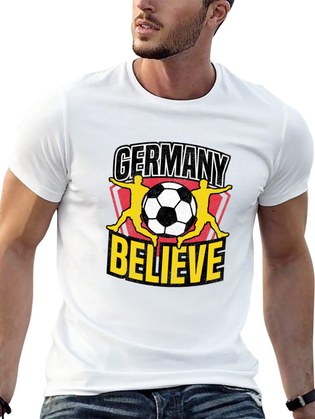 Germany Soccer Believe Graphic T-Shirt