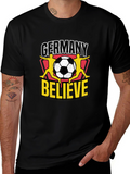 Germany Soccer Believe Graphic T-Shirt