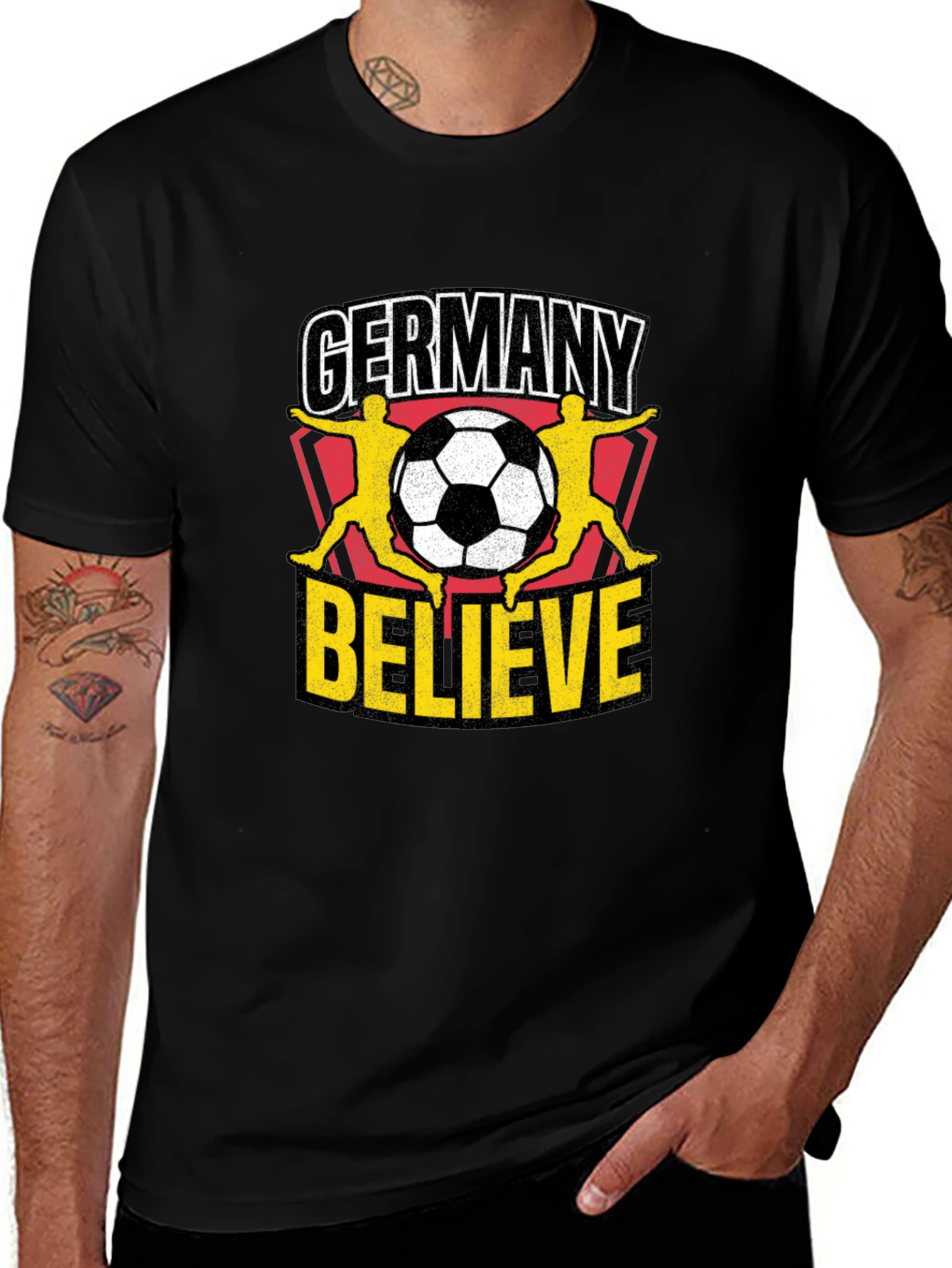 Germany Soccer Believe Graphic T-Shirt