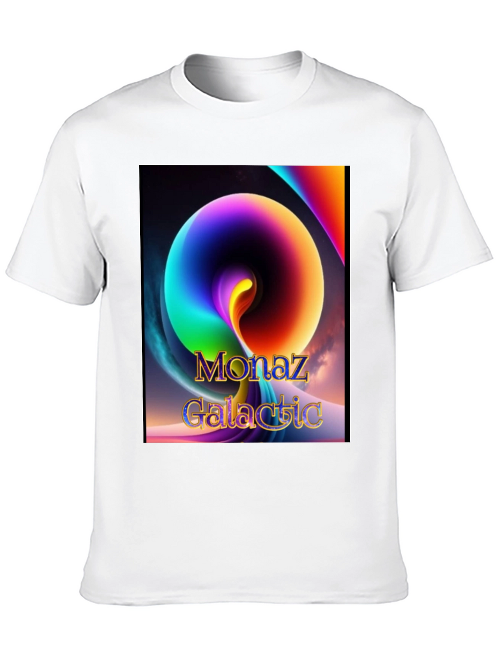 Monaz Galactic T-Shirt - Vibrant Graphic Tee