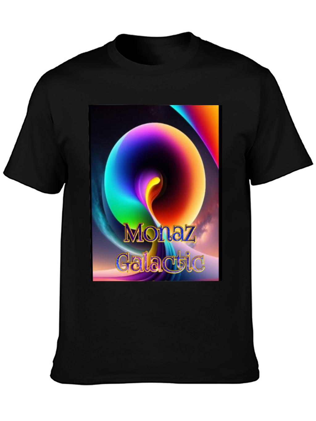 Monaz Galactic T-Shirt - Vibrant Graphic Tee