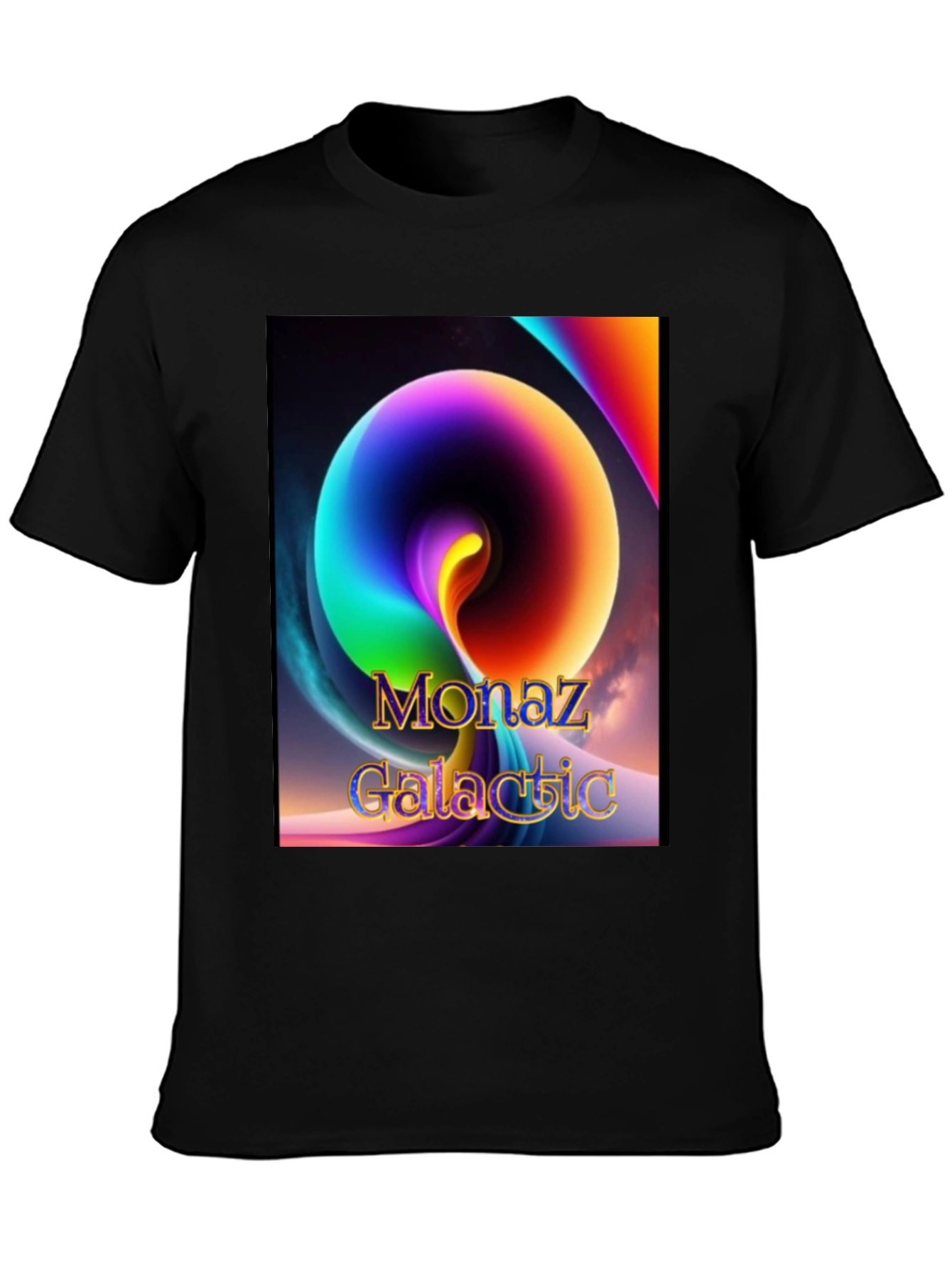 Monaz Galactic T-Shirt - Vibrant Graphic Tee