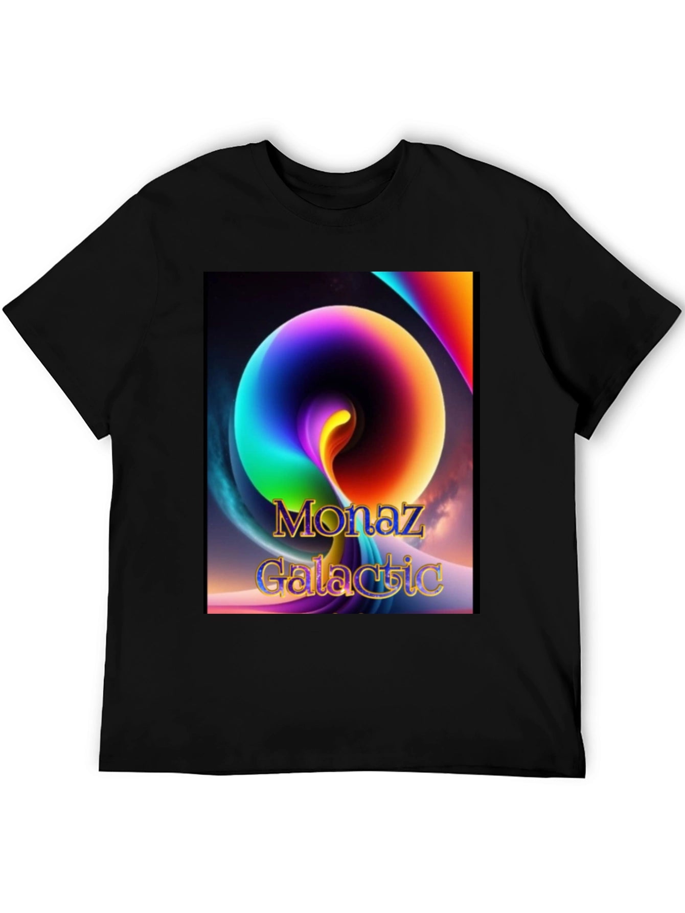 Monaz Galactic T-Shirt - Vibrant Graphic Tee