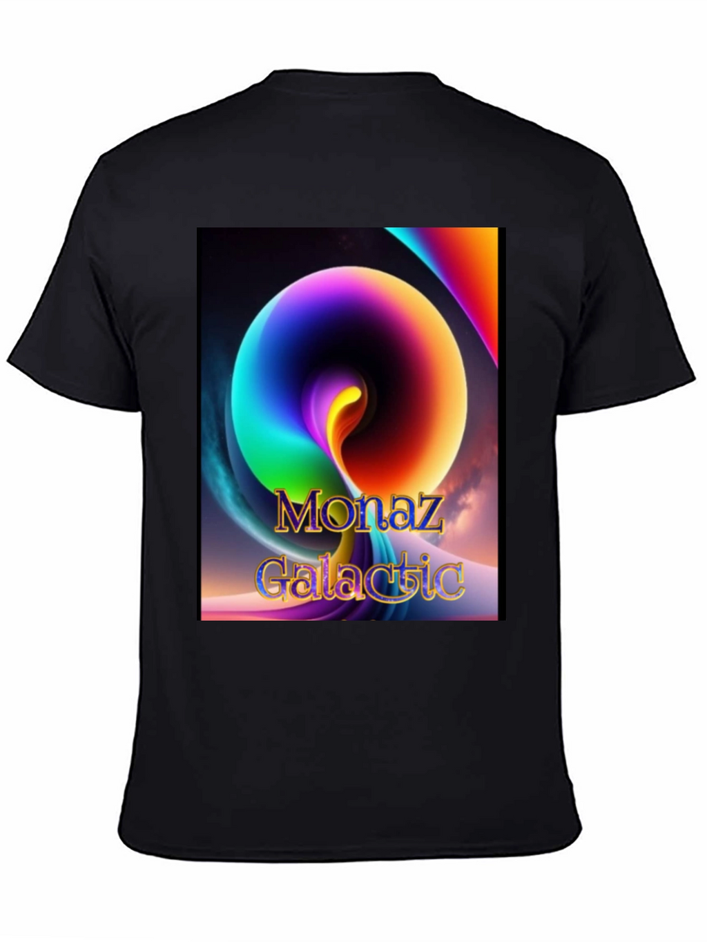 Monaz Galactic T-Shirt - Vibrant Graphic Tee