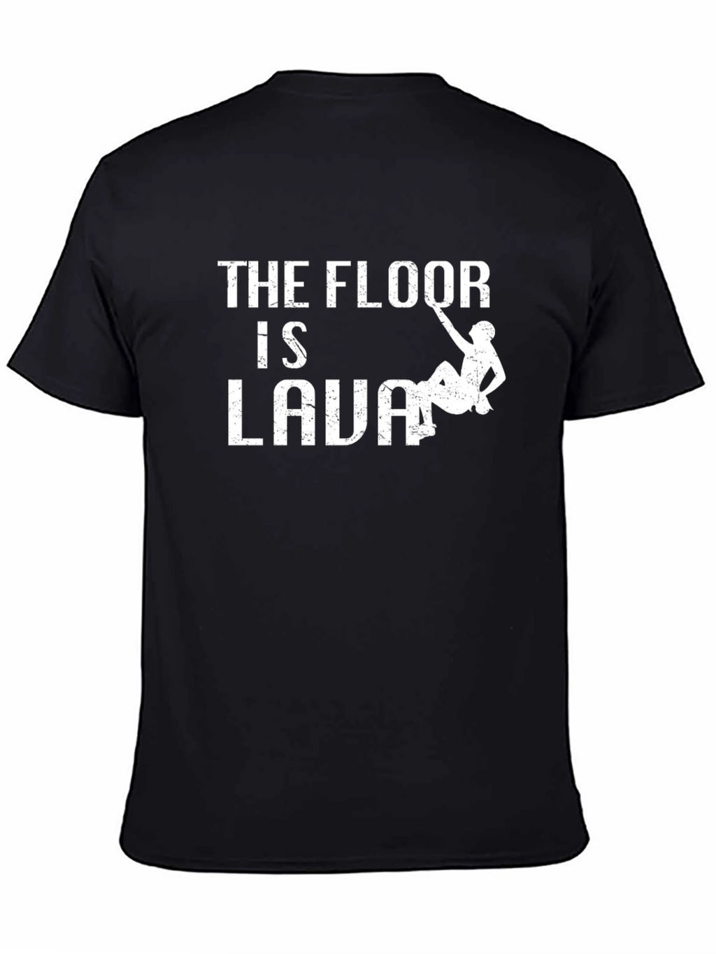 The Floor is Lava Black T-Shirt