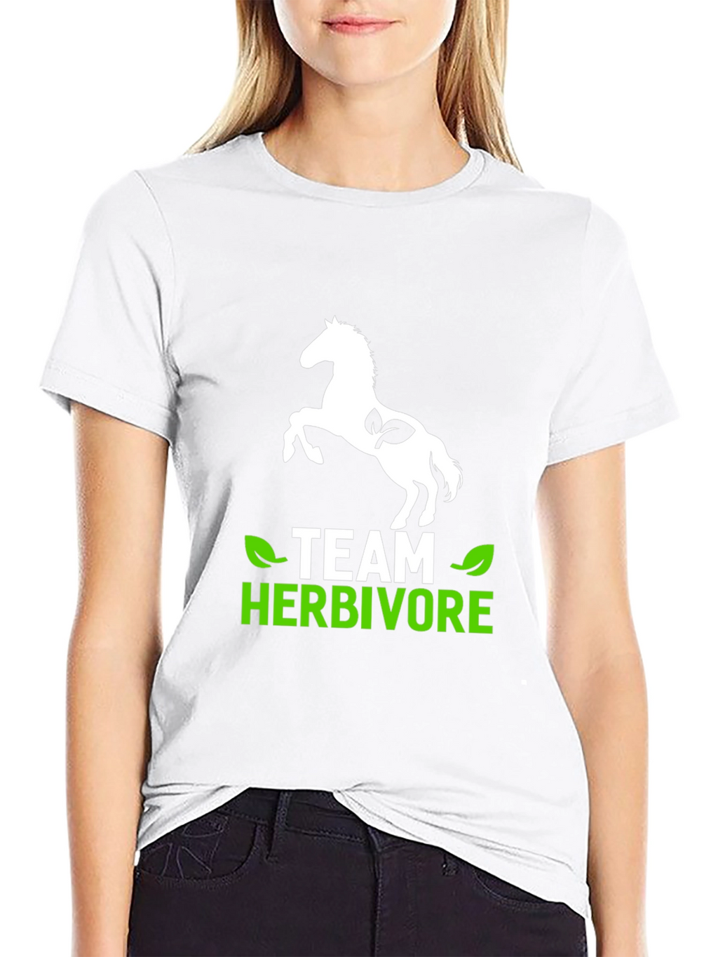 Team Herbivore T-Shirt - Vegetarian Horse