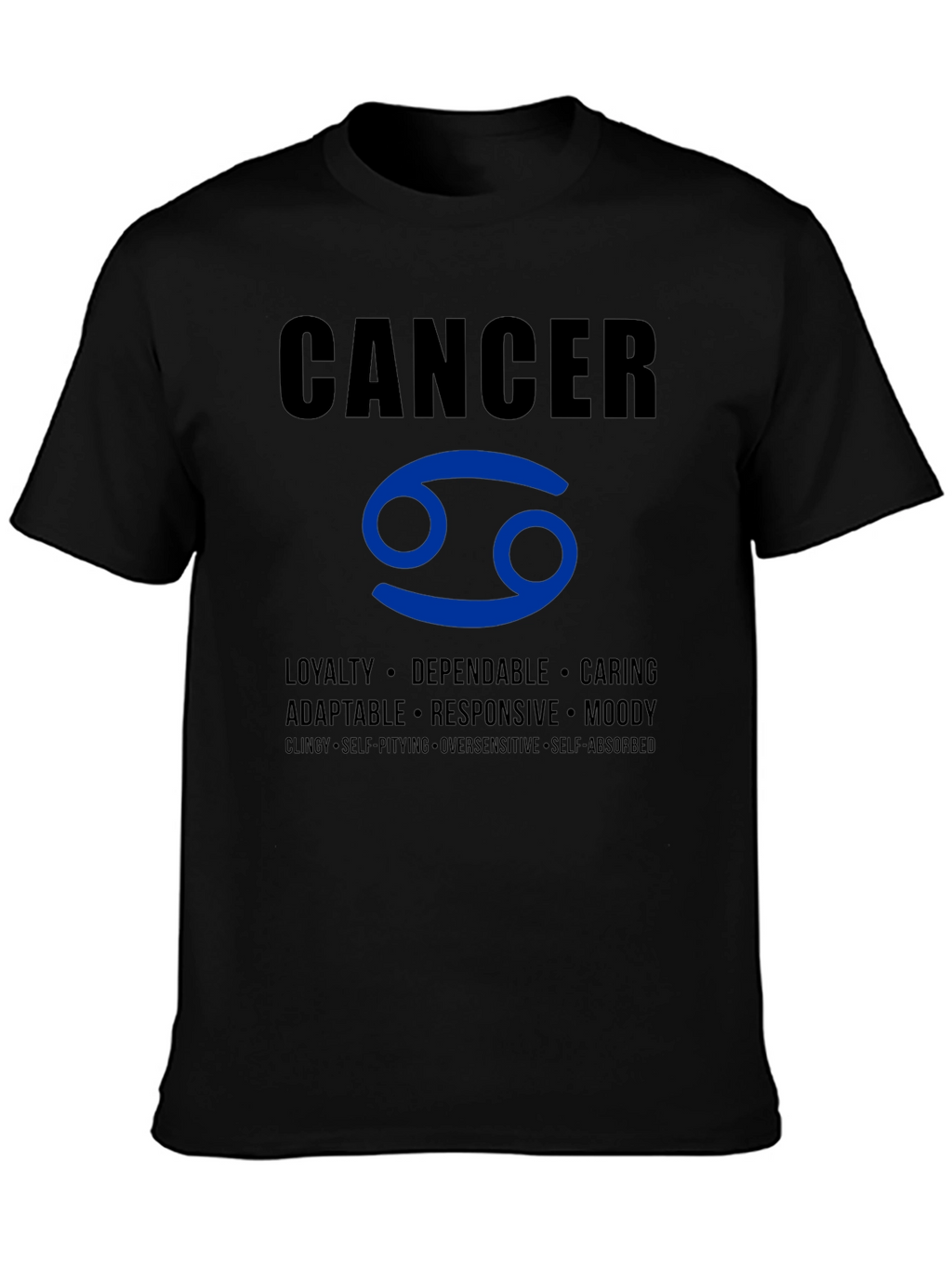Cancer Zodiac T-Shirt | Loyalty | Caring
