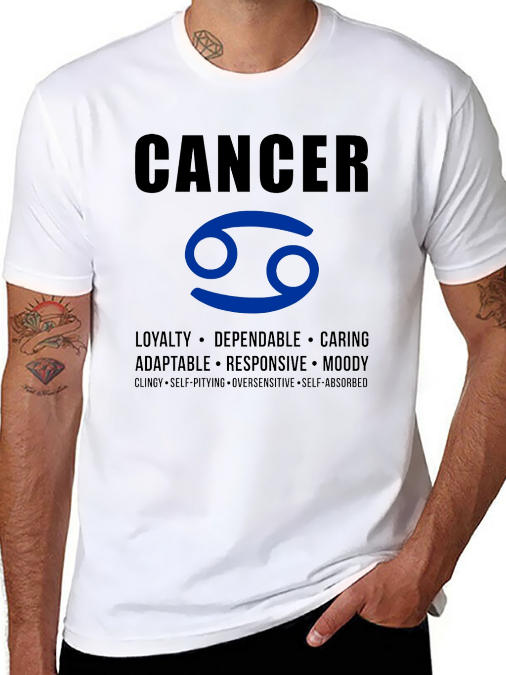 Cancer Zodiac T-Shirt | Loyalty | Caring