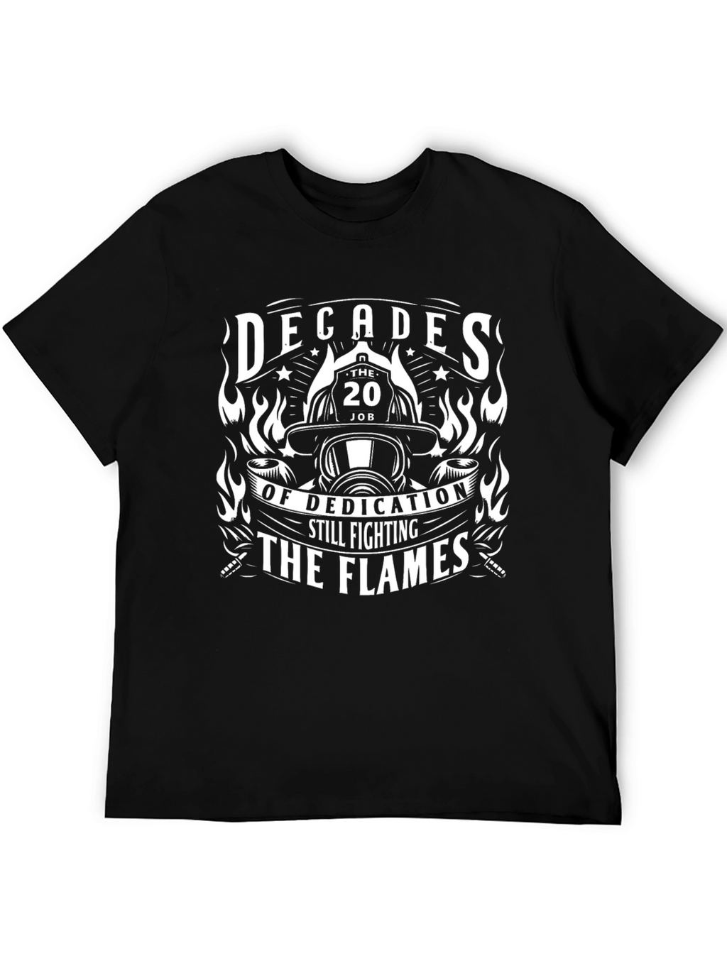 Firefighter Dedication T-Shirt - Still Fighting The Flames