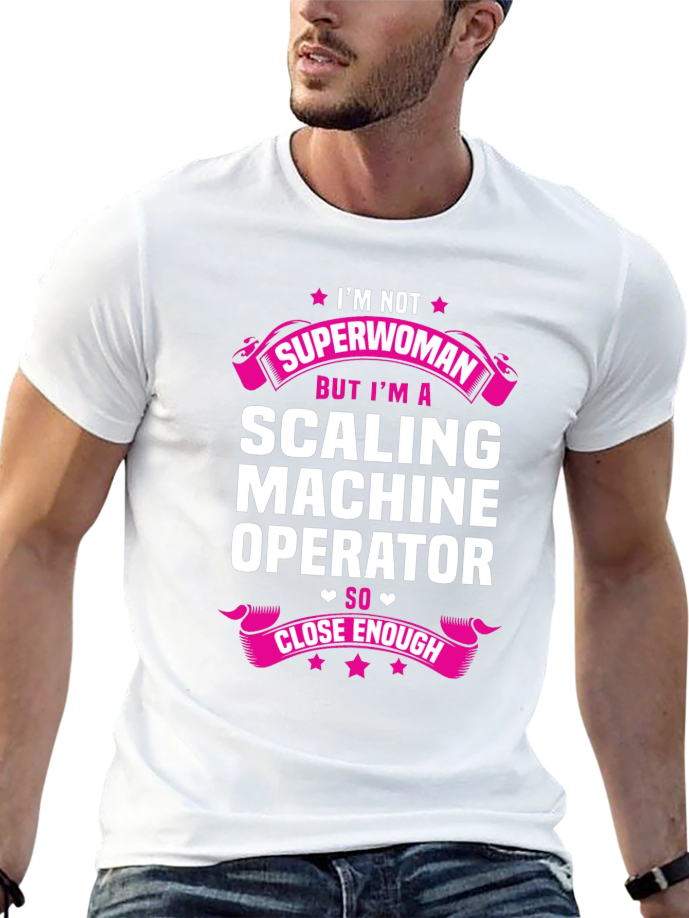 Scaling Machine Operator T-Shirt - Im Not Superwoman