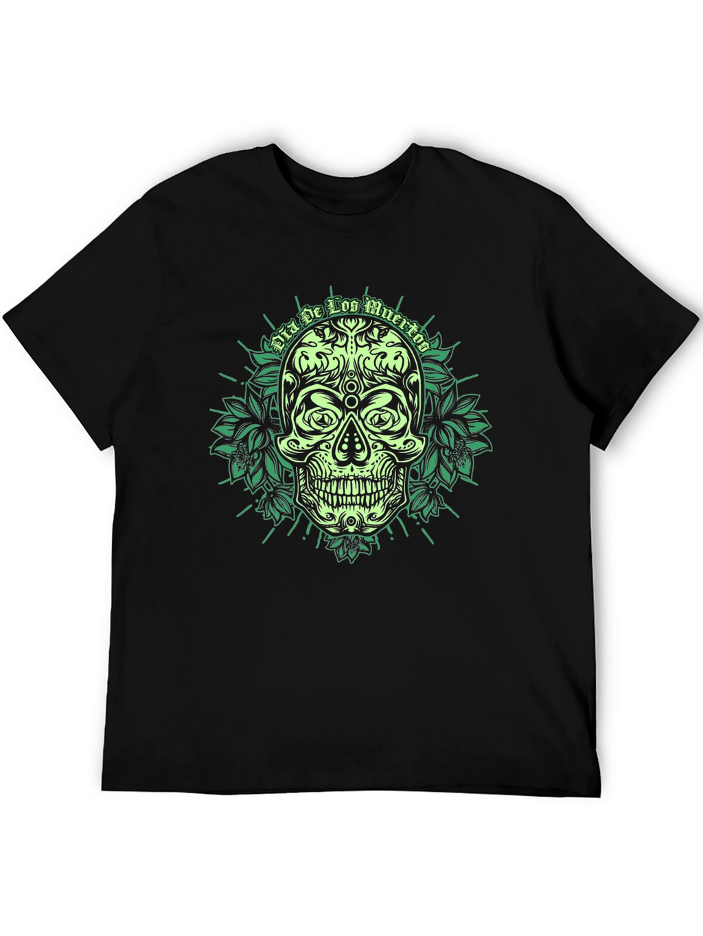Dia De Los Muertos Skull T-Shirt