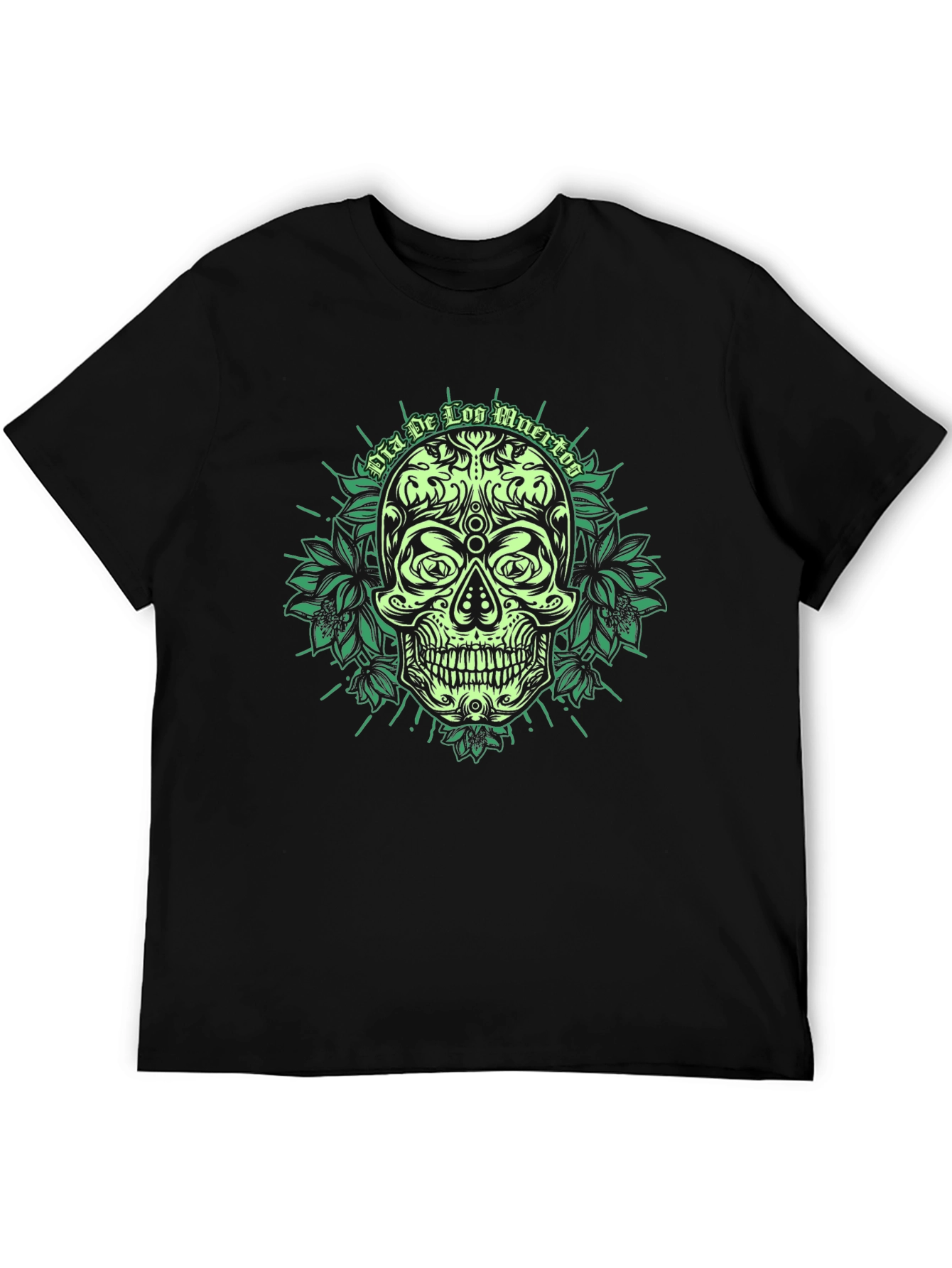 Dia De Los Muertos Skull T-Shirt