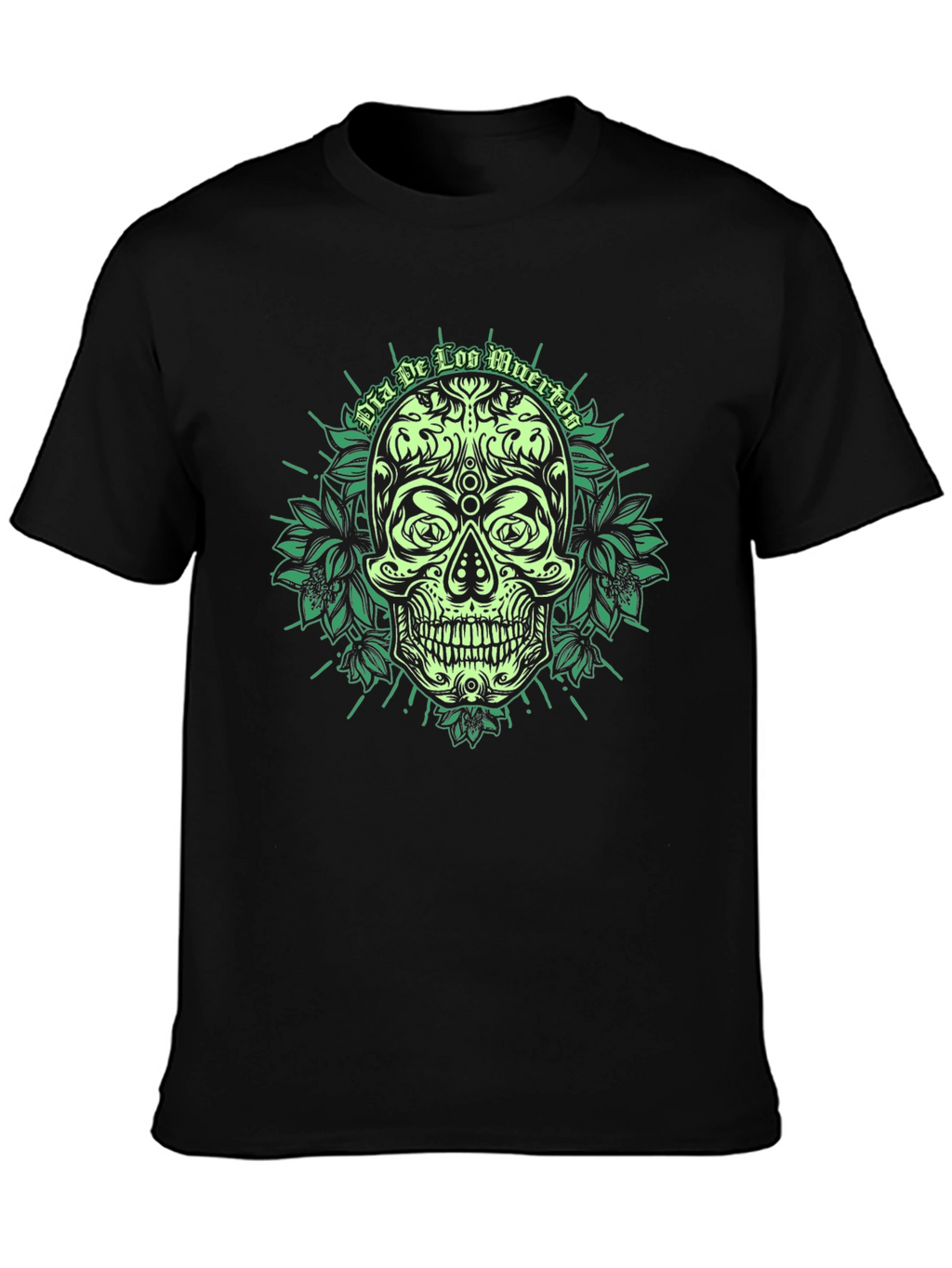 Dia De Los Muertos Skull T-Shirt