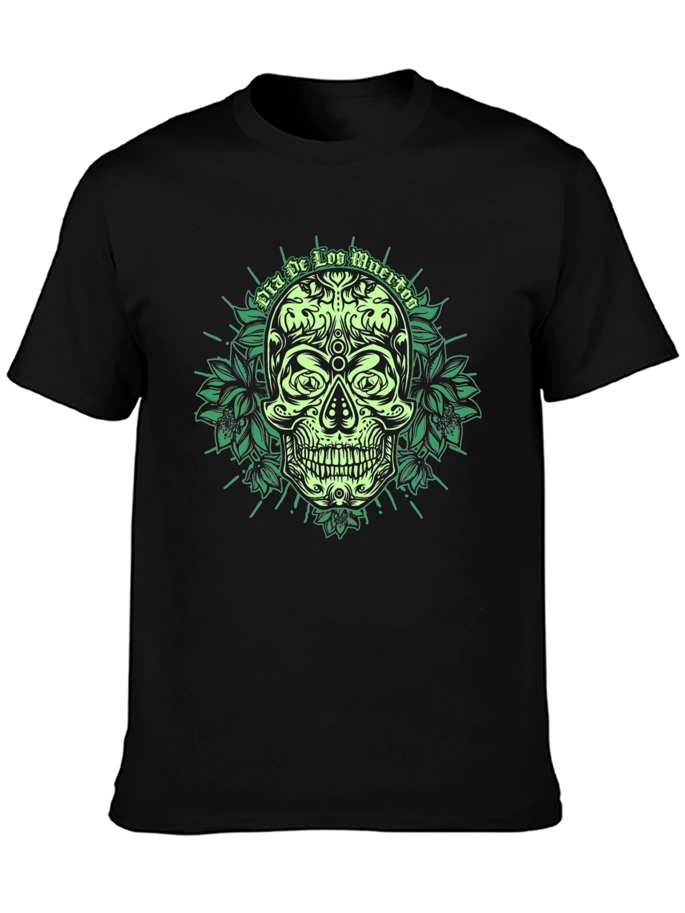 Dia De Los Muertos Skull T-Shirt