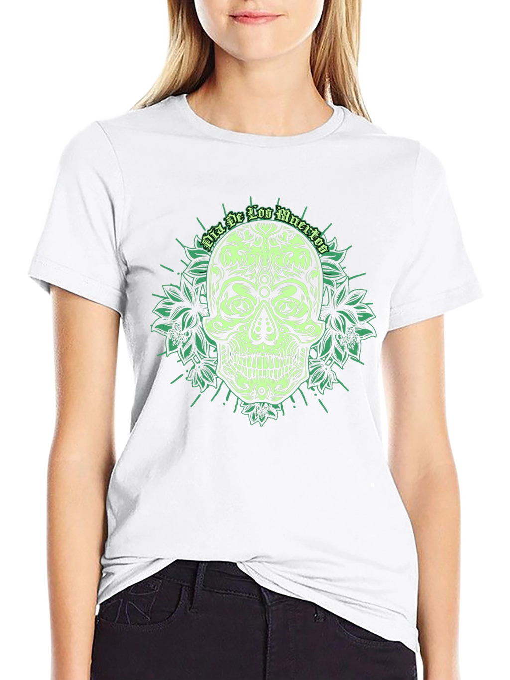 Dia De Los Muertos Skull T-Shirt