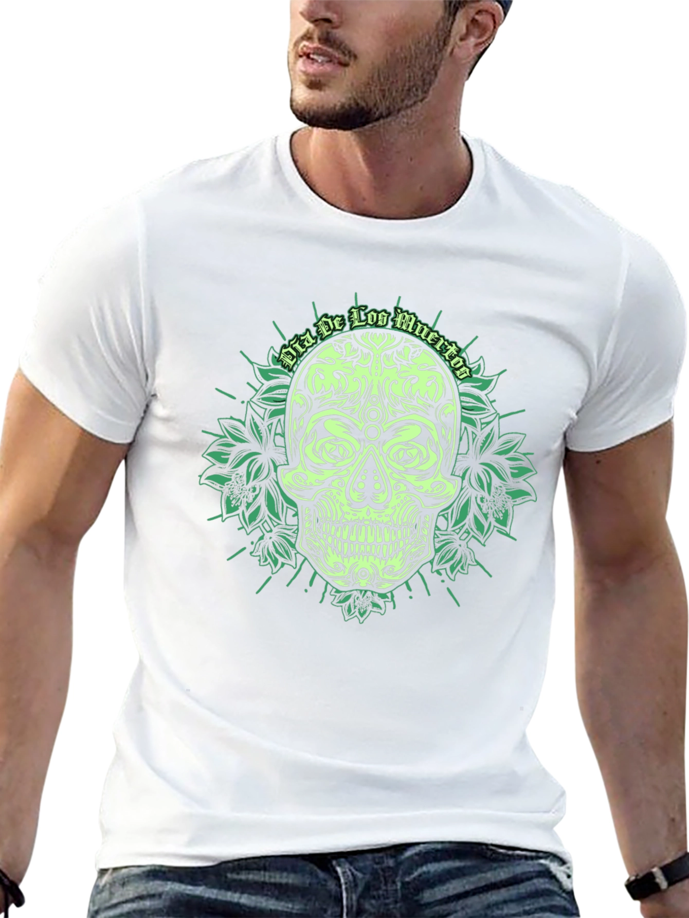 Dia De Los Muertos Skull T-Shirt