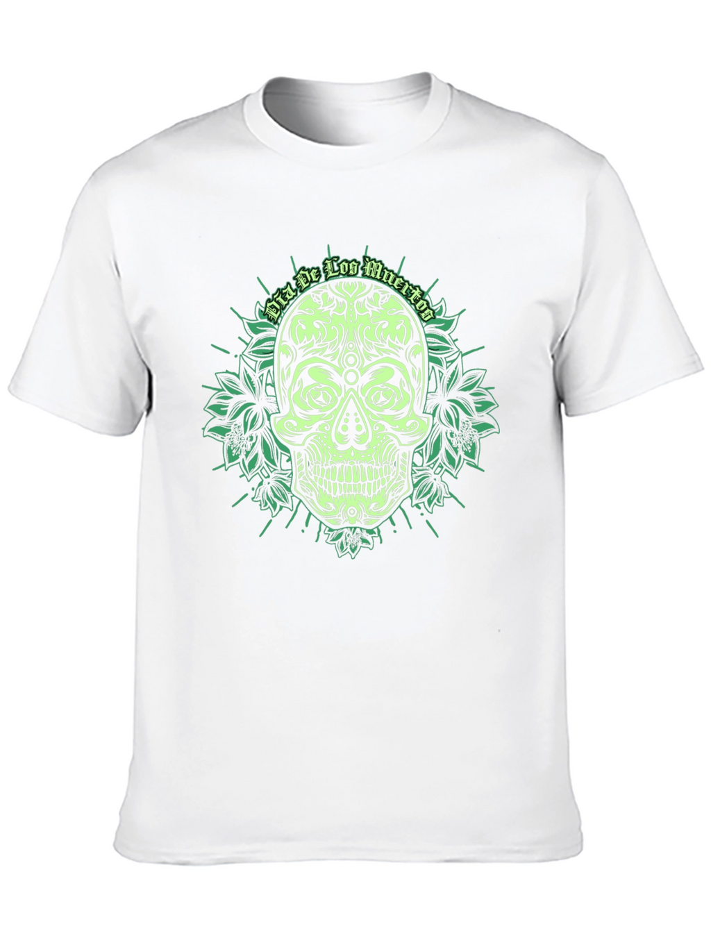 Dia De Los Muertos Skull T-Shirt