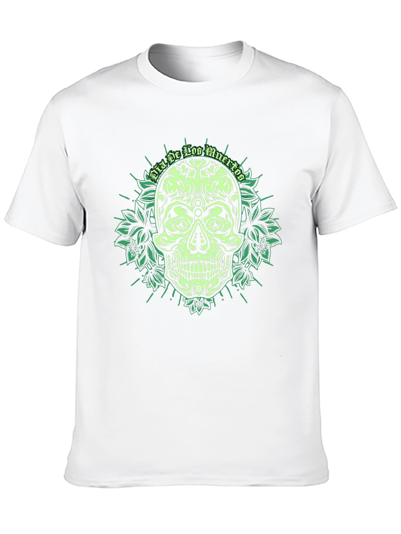 Dia De Los Muertos Skull T-Shirt