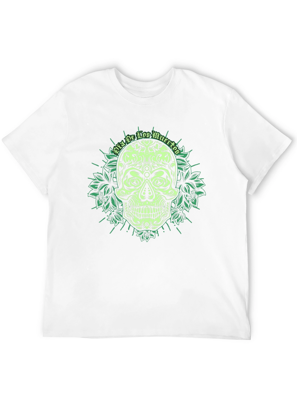 Dia De Los Muertos Skull T-Shirt