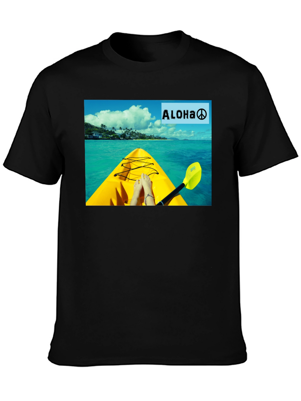 Aloha Kayak T-Shirt - Island Vibes Graphic Tee