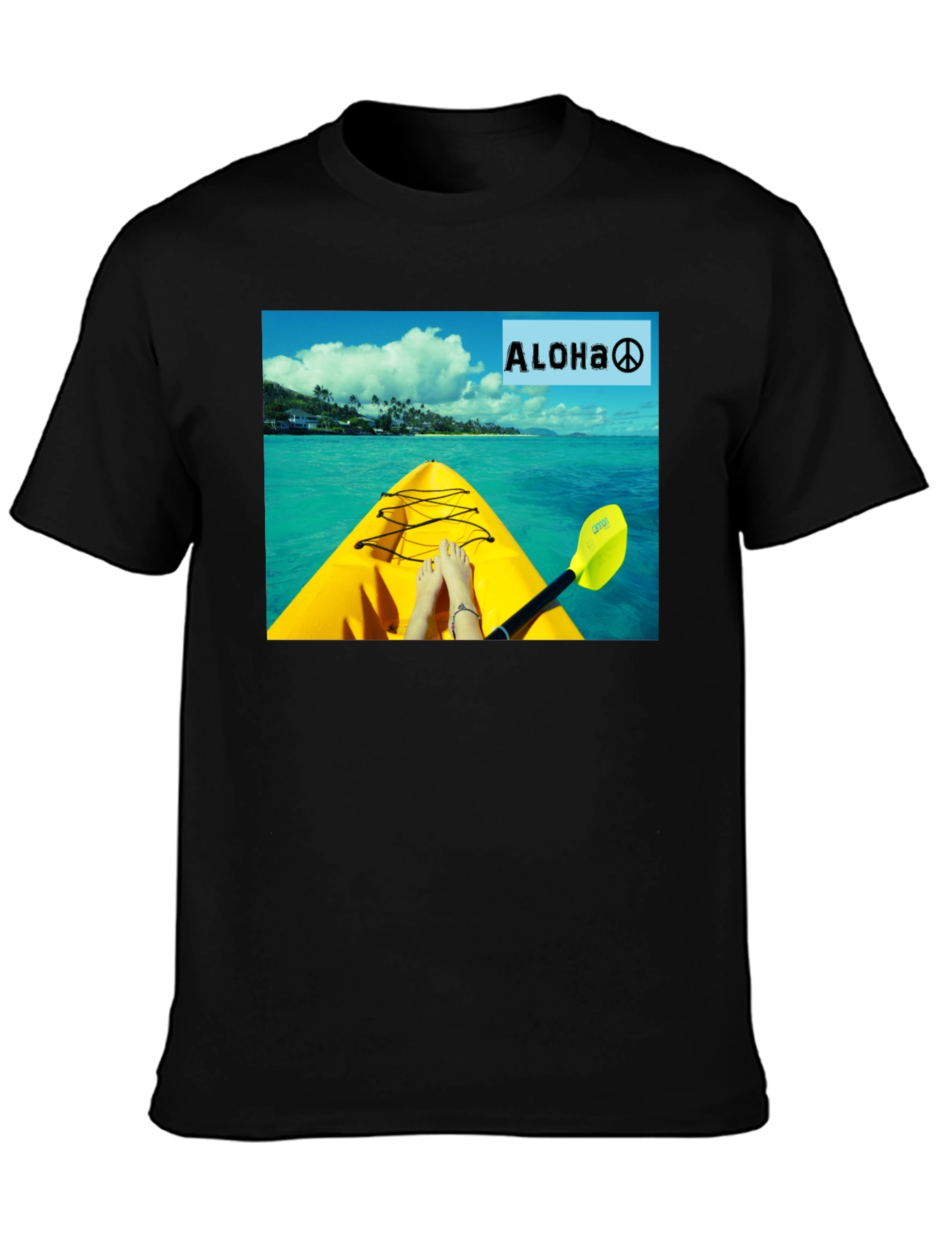 Aloha Kayak T-Shirt - Island Vibes Graphic Tee