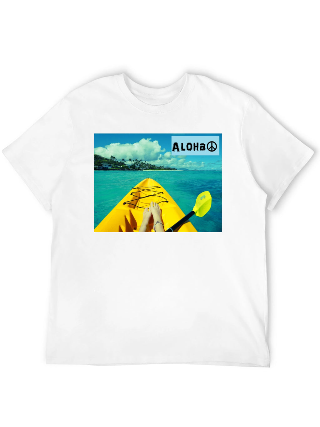 Aloha Kayak T-Shirt - Island Vibes Graphic Tee