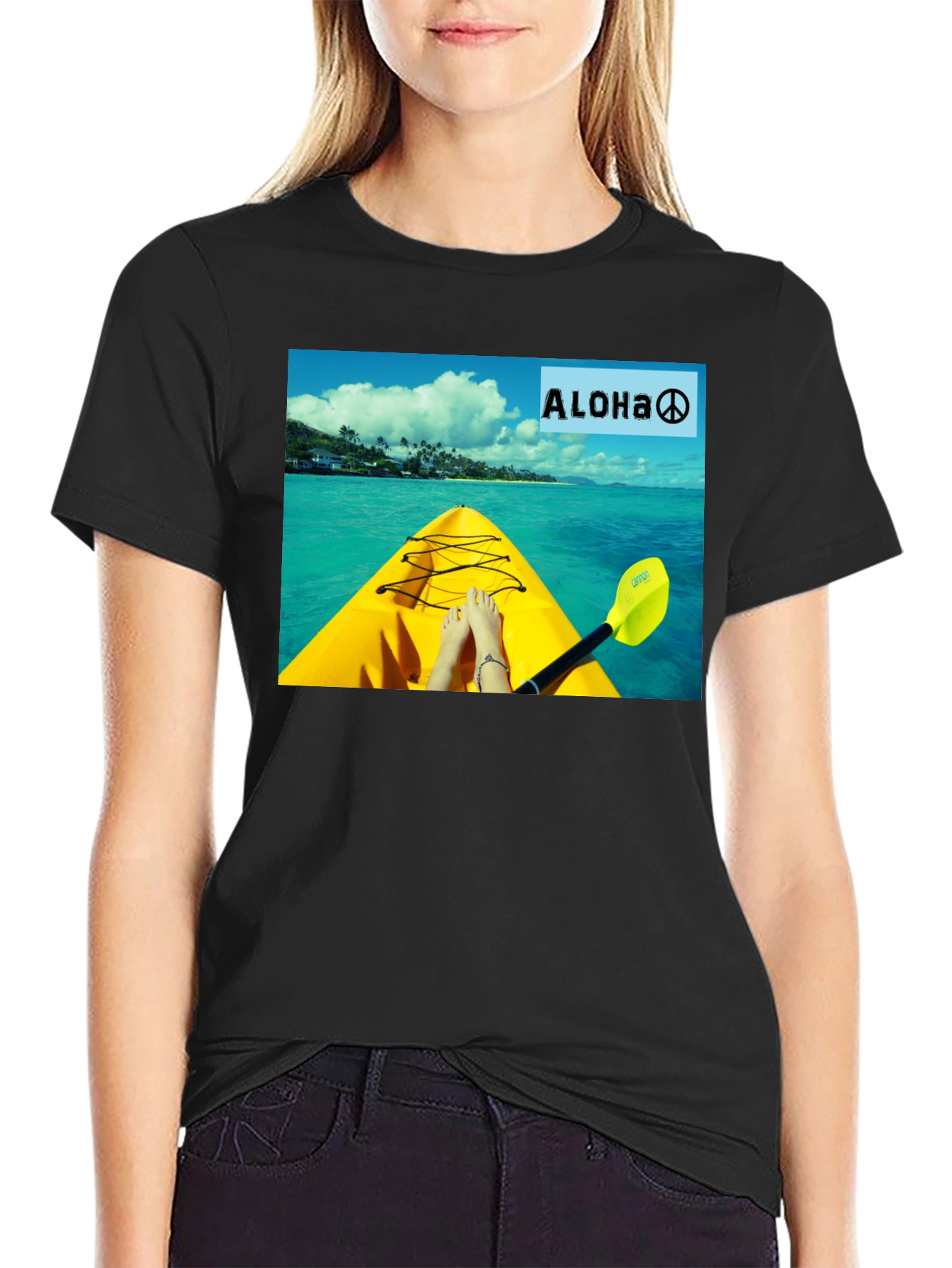 Aloha Kayak T-Shirt - Island Vibes Graphic Tee