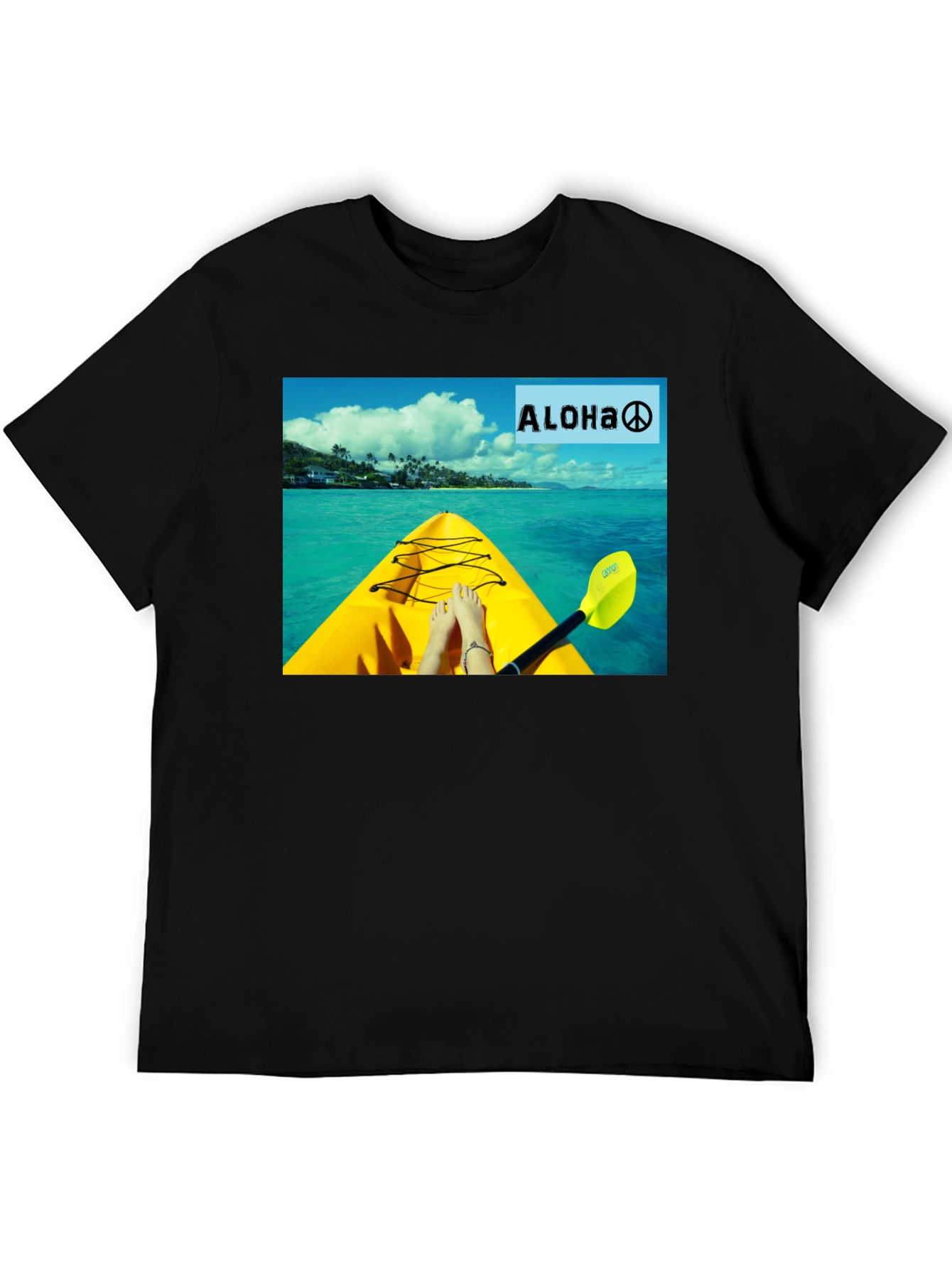Aloha Kayak T-Shirt - Island Vibes Graphic Tee