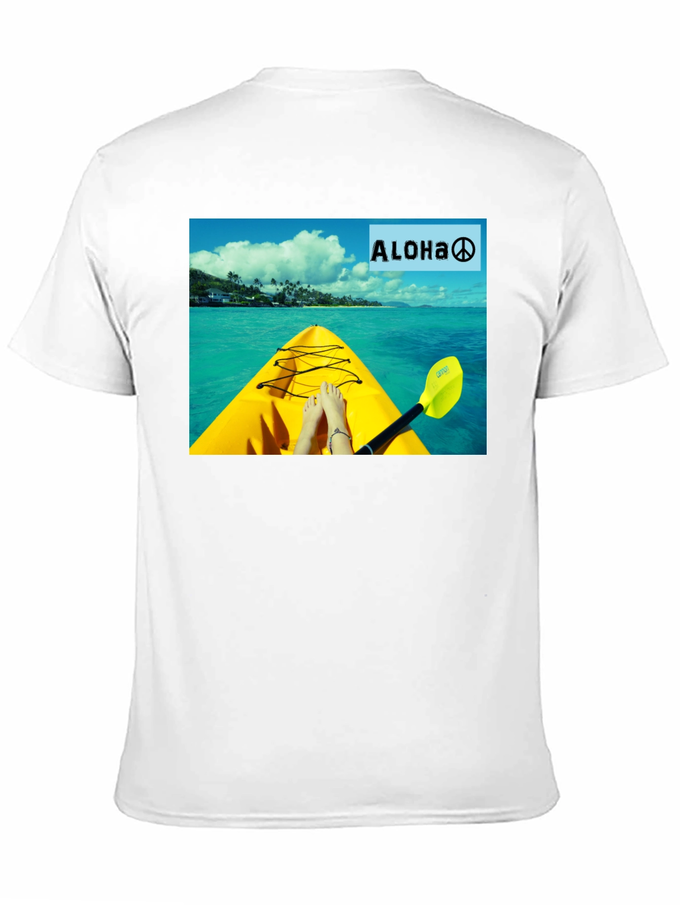 Aloha Kayak T-Shirt - Island Vibes Graphic Tee