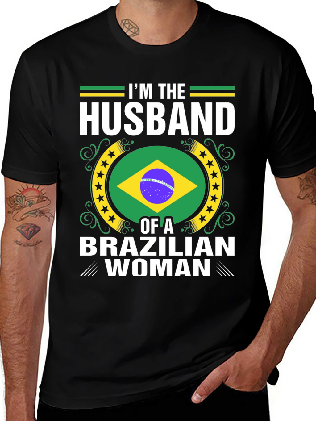 Husband of a Brazilian Woman T-Shirt