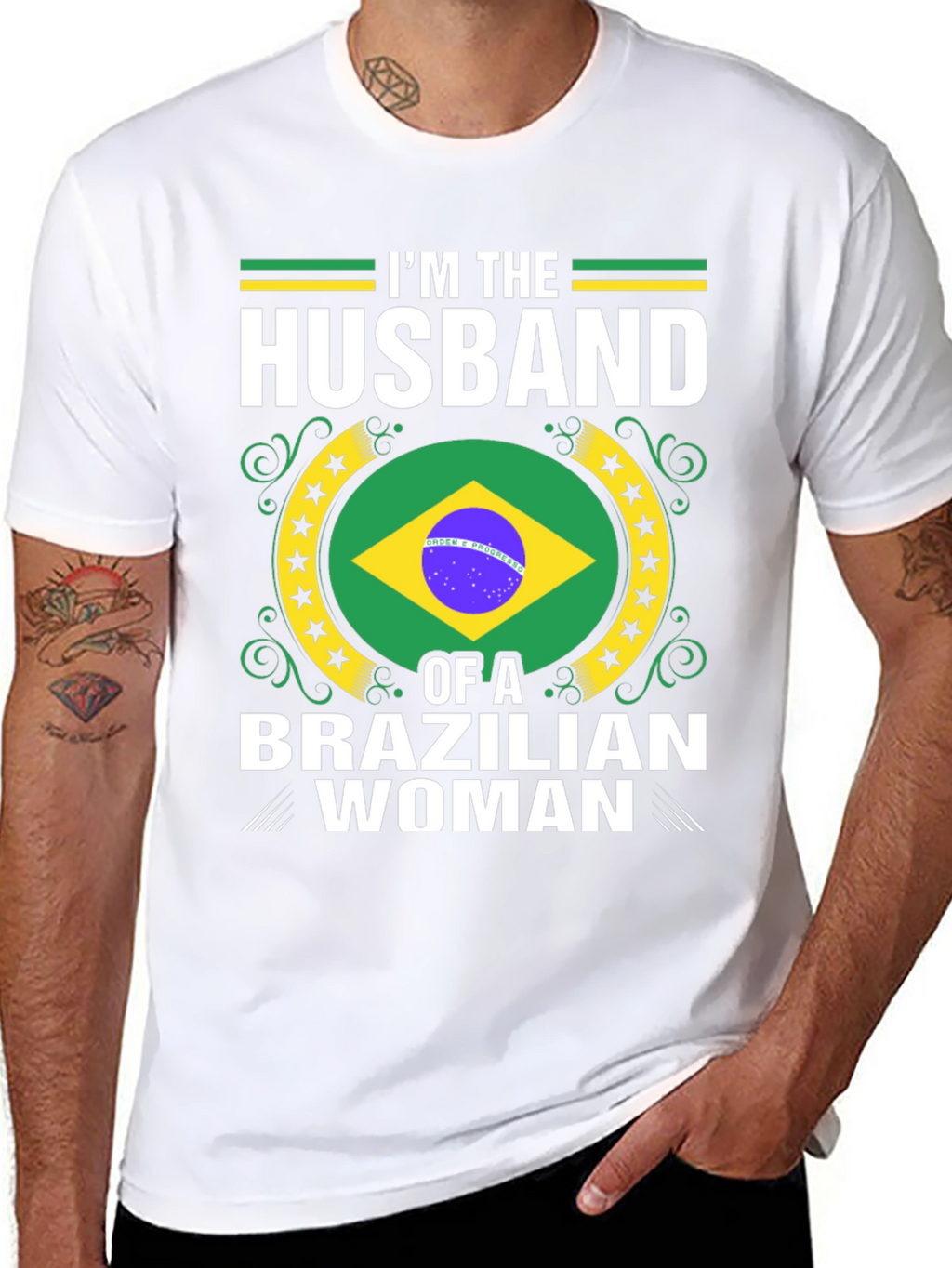Husband of a Brazilian Woman T-Shirt