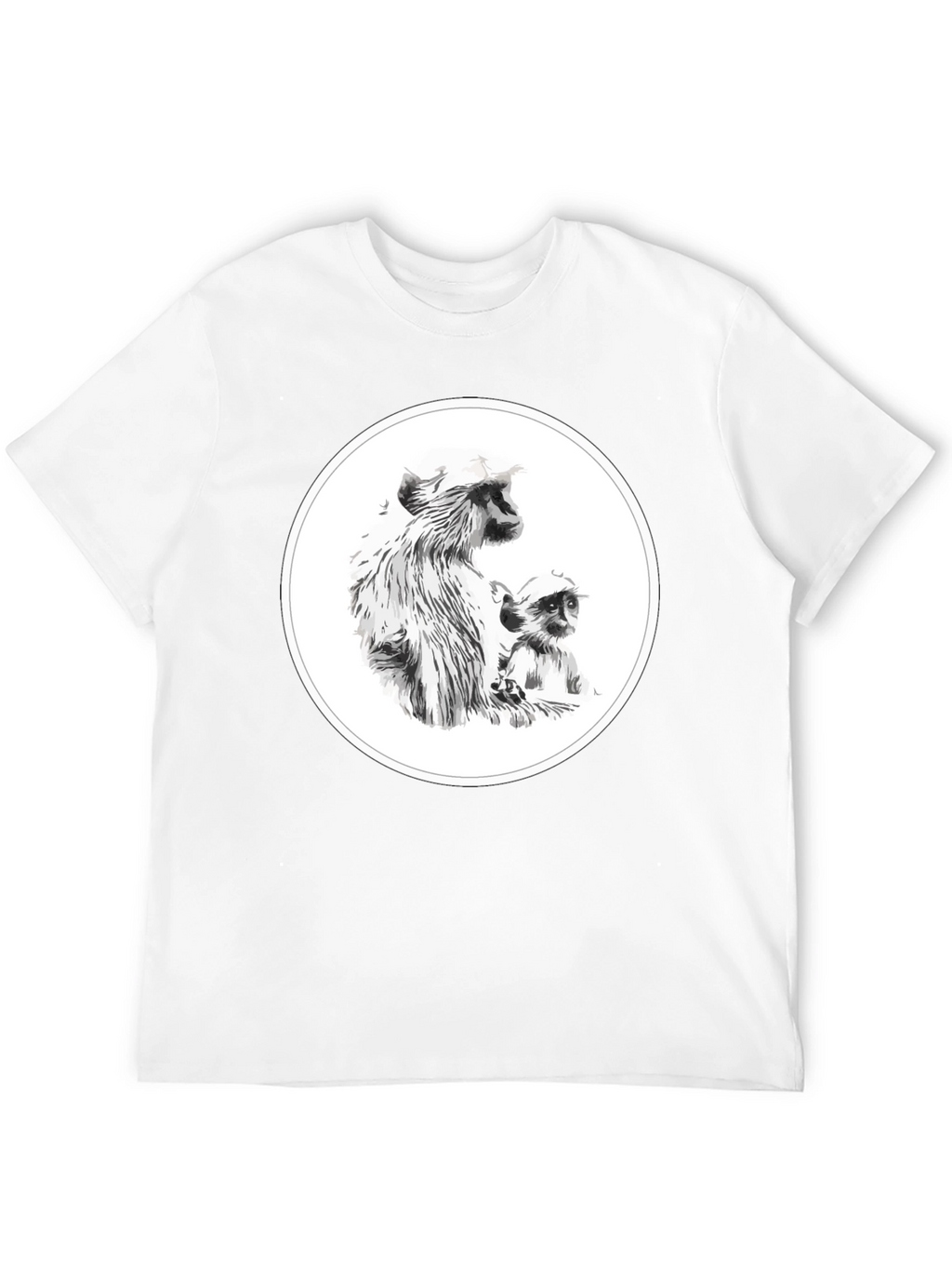Black Monkey Graphic T-Shirt