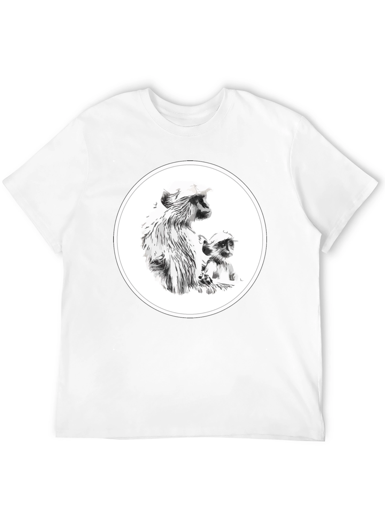 Black Monkey Graphic T-Shirt