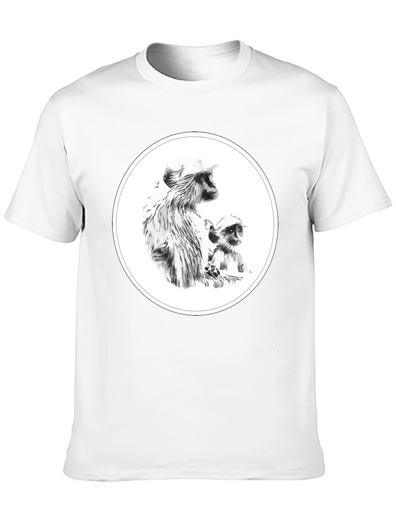 Black Monkey Graphic T-Shirt